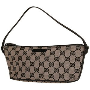 Gucci GG handbag Clutch accessory canvas brown black
